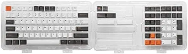 Alt view image 2 of 7 - Mistel Doubleshot PBT Keycaps for Mechanical Keyboard with Cherry MX Switches and Clones, 108 Keys Plus Extra 11 Keys Set, PBT Keycaps with 6.25U Space Bar for PC Gaming Keyboard, Gloaming Color