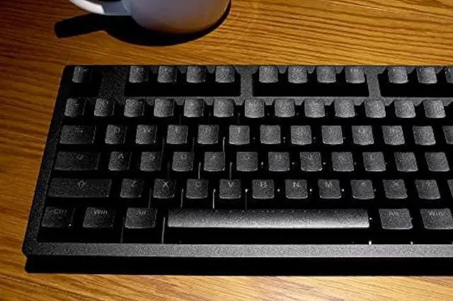 Alt view image 7 of 7 - ikbc MF87 v3 RGB LED Backlit Mechanical Keyboard with Cherry MX Blue Switch for Windows and Mac, TKL Computer Keyboards with PBT Double Shot Keycaps, CNC Aluminum Black Color Case, ANSI/US