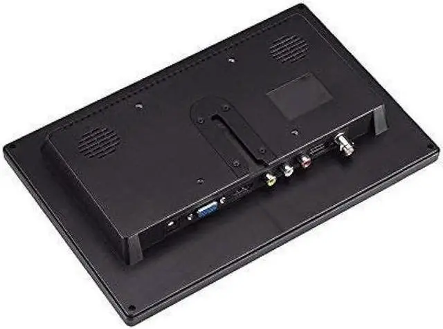 Alt view image 4 of 6 - 10.1 inch Small Portable Laptop Computer Monitor with HDMI VGA Port; Raspberry pi Display Screen Monitor; CCTV Monitor HD 1024x600 with Dual Speakers, MP5 USB Port, Remote(10 Inch) Gaming Monitor