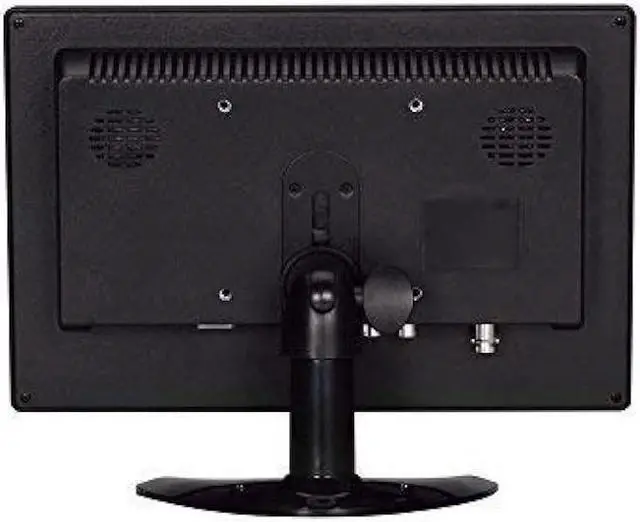 Alt view image 6 of 6 - 10.1 inch Small Portable Laptop Computer Monitor with HDMI VGA Port; Raspberry pi Display Screen Monitor; CCTV Monitor HD 1024x600 with Dual Speakers, MP5 USB Port, Remote(10 Inch) Gaming Monitor