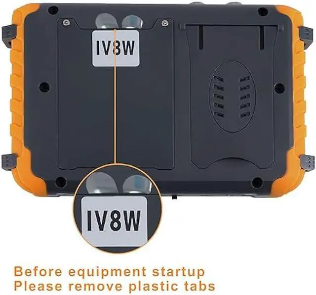Alt view image 6 of 6 - 5 Inch 4-in-1 CCTV Monitor Tester, AHD/TVI/CVI/CVBS Coaxial Analog Video Monitor Tester, UTP/PTZ Cable Test for 8MP/5MP/4MP/1080P Analog Security Camera, VGA DC12V Output Camera Portable CCTV Tester