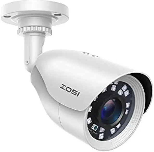 Main image of ZOSI 2MP 1080p HD Security Camera Outdoor Indoor 1920TVL (Hybrid 4-in-1 HD-CVI/TVI/AHD/960H Analog CVBS),24PCS LEDs,80ft Night Vision, 90°View Angle, Weatherproof Surveillance CCTV Bullet Camera