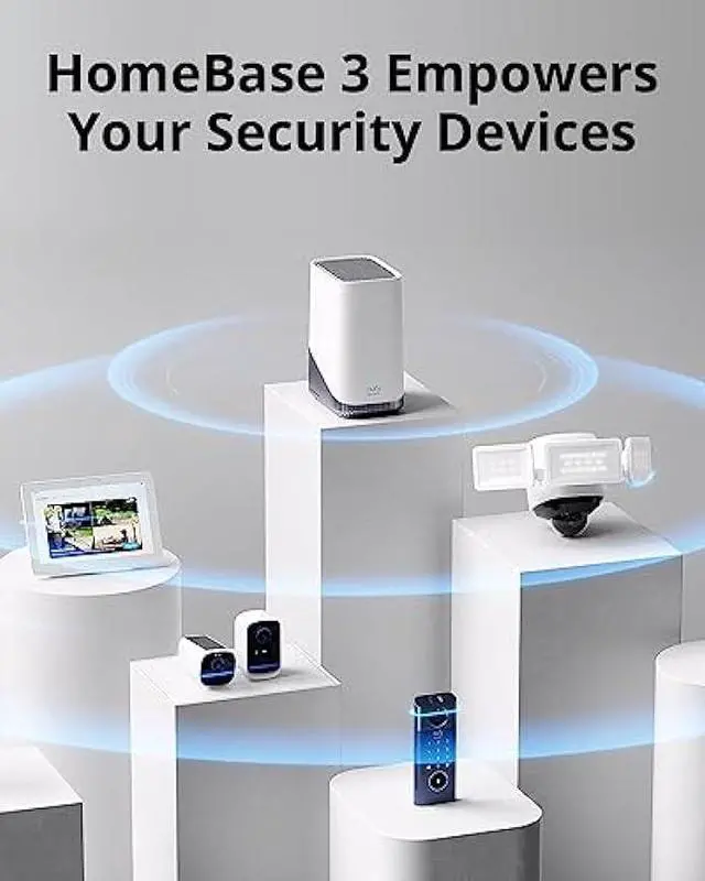 Alt view image 2 of 6 - eufy Security HomeBase S380 (HomeBase 3),eufy Edge Security Center, Local Expandable Storage up to 16TB, eufy Security Product Compatibility, Advanced Encryption,2.4 GHz Wi-Fi, No Monthly Fee