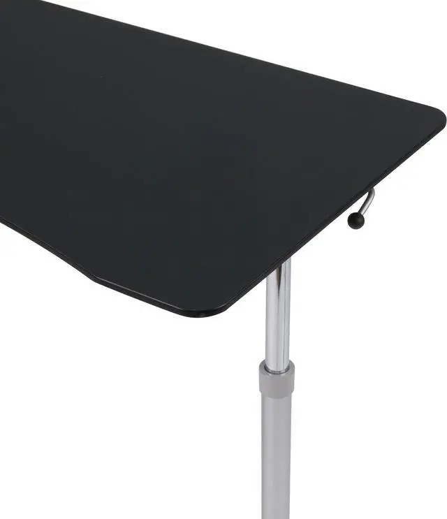 Alt view image 5 of 7 - Calico Designs 51230 Sierra Height Adjustable Desk, Silver/Black 37.5 Inch