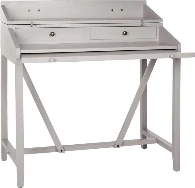 Main image of Safavieh American Homes Collection Wyatt Grey Writing Desk