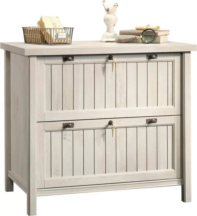 Alt view image 5 of 6 - Sauder Costa Lateral File, Chalked Chestnut finish