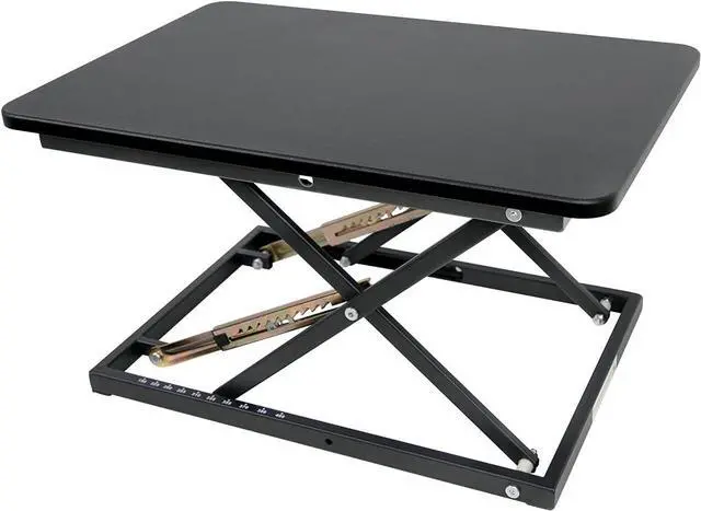 Main image of STANDNEE Standing Desk Converter Height Adjustable Stand Up Desk Riser - Supports 300 lbs, Fully Assembled Monitor/Laptop Riser Workstation, Black.