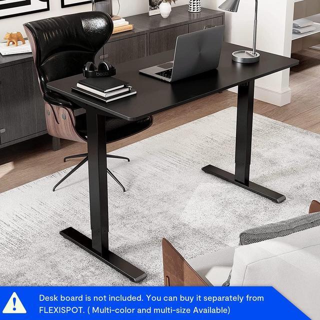 Alt view image 6 of 6 - FLEXISPOT EN1B DIY Adjustable Desk Frame Electric Sit Stand Desk Base Home Office Standing Desk(Black Frame Only)