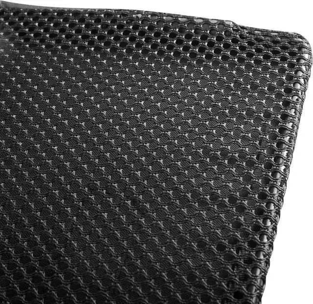 Alt view image 7 of 7 - MOUNT-IT! Under Desk Privacy Panel for Sit Stand Workstations [41 Inches Wide], with Cable Management and Organizer Pockets, Modesty Desk Skirt for Home and Office (Black)