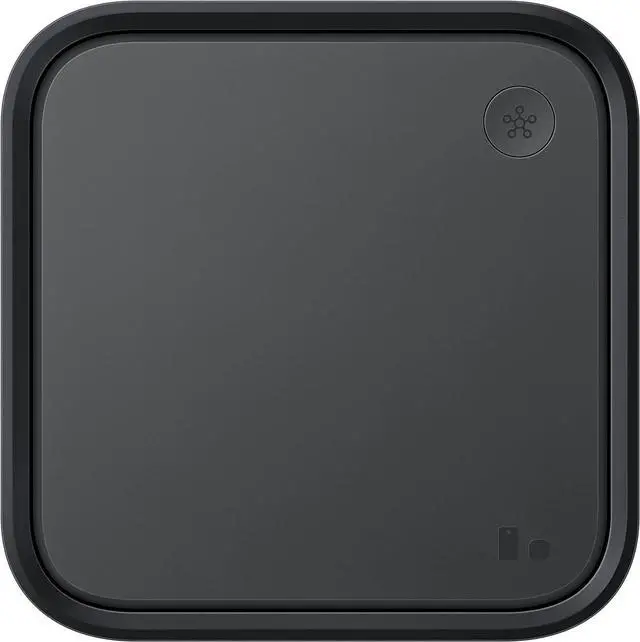 Main image of Samsung SmartThings Station with Power Adapter, 15W Super Fast Wireless Charger, Smart Home Hub, 2023, EP-P9500TBEGUS, Black