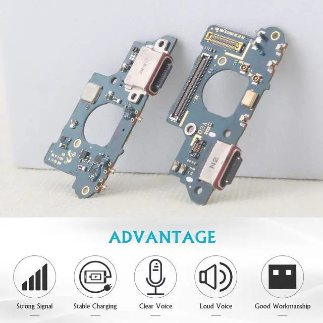 Alt view image 2 of 7 - Dock Connector for Samsung Galaxy S20 FE 5G USB Charging Port Flex Cable Replacement for G781B G781V Type C Charger Dock Board Connector with Tools
