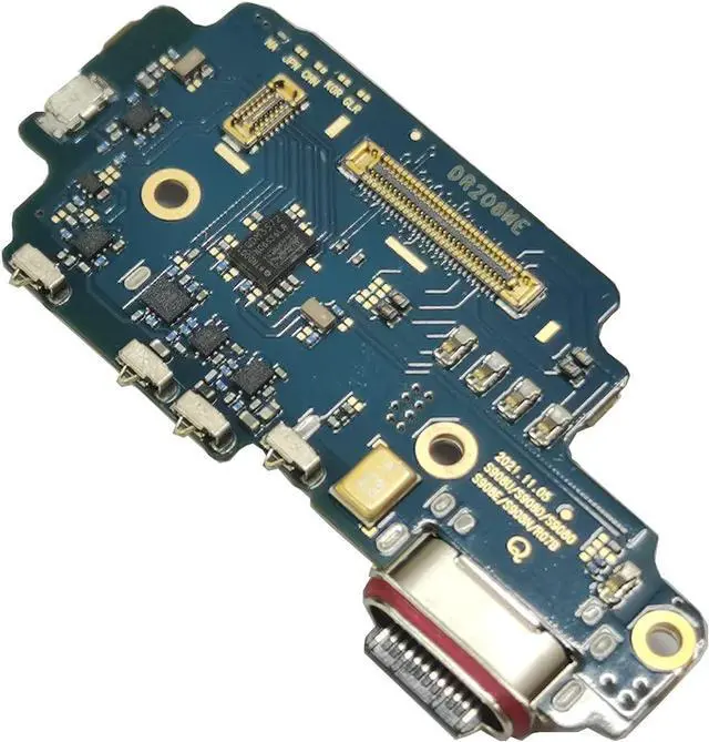 Alt view image 2 of 7 - Galaxy S22 Ultra 5G USB Charging Port Flex Cable Replacement SM-S908U Type C Charger Dock Board Flex Cable Connector for  S22 Ultra S908U1 Port Flex Cable Repair Part with Tools (SM-S908U)