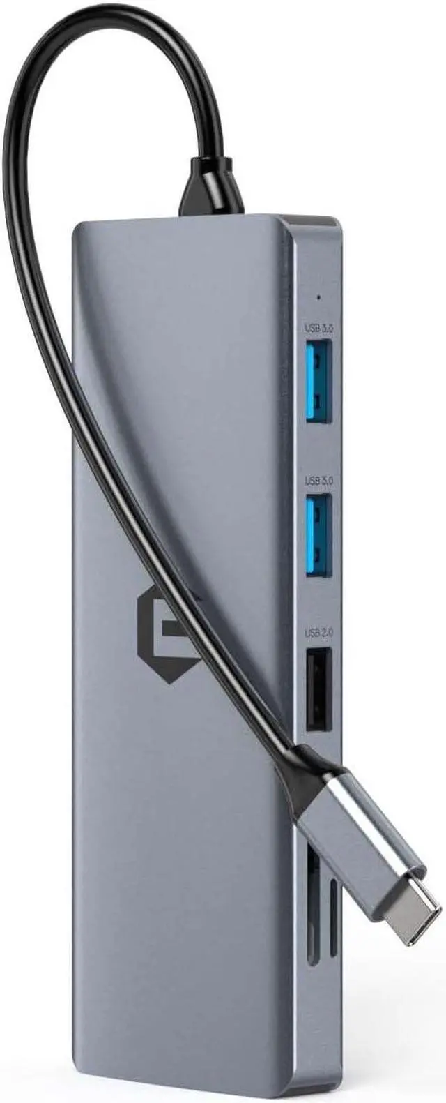 Main image of USB C Hub, TOTU USB C Docking Station (4K Dual HDMI&DP,75W PD), Triple Display Docking Station for Windows& Pro Systems,Mirror Display