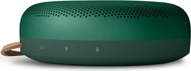 Alt view image 2 of 7 - Bang & Olufsen Beosound A1 2nd Generation Wireless Portable Waterproof Bluetooth Speaker With Microphone, Green