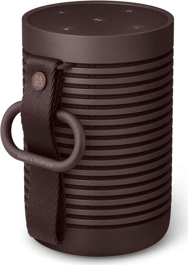Main image of Bang & Olufsen Beosound Explore - Wireless Portable Outdoor Bluetooth speaker, IP 67 Dustproof and Waterproof, Chestnut
