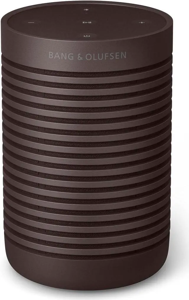 Alt view image 2 of 7 - Bang & Olufsen Beosound Explore - Wireless Portable Outdoor Bluetooth speaker, IP 67 Dustproof and Waterproof, Chestnut