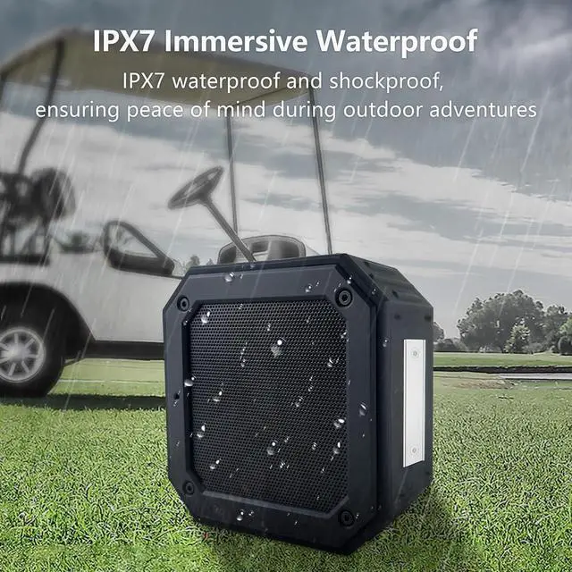 Alt view image 4 of 7 - Golf Speaker, Golf Cart Speakers Bluetooth, Portable Bluetooth Speaker - Magnetic, 15W Loud with Bass, Outdoor IPX7 Waterproof Bluetooth Speaker, Wireless Speaker, Golf Cart Accessories