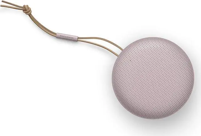 Alt view image 3 of 7 - Bang & Olufsen Beosound A1 (2nd Generation) Wireless Portable Waterproof Bluetooth Speaker with Microphone, Pink