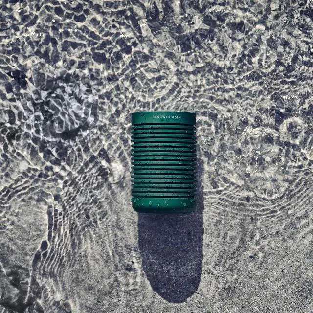 Alt view image 5 of 7 - Bang & Olufsen Beosound Explore - Wireless Portable Outdoor Bluetooth speaker, IP 67 Dustproof and Waterproof, Green