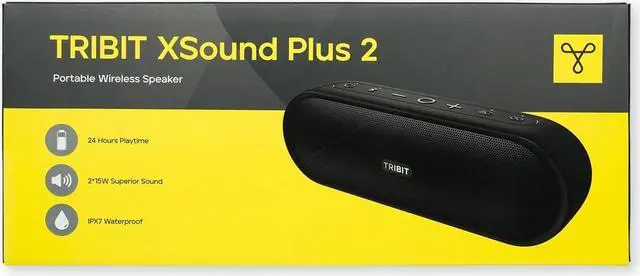 Alt view image 7 of 7 - Tribit Portable Bluetooth Speaker XSound Plus 2, Wireless Speaker 30W with XBass, IPX7 Waterproof, 24-Hour Playtime, Stereo Sound, Built-in Mic, Bluetooth 5.3 Speaker for Party, Car, Travel