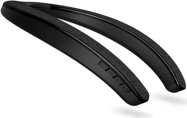 Main image of Neck Speaker, Bluetooth 5.3 Built-in mic, Wearable Neckband Speakers 3D Stereo Surround Sound (Black)