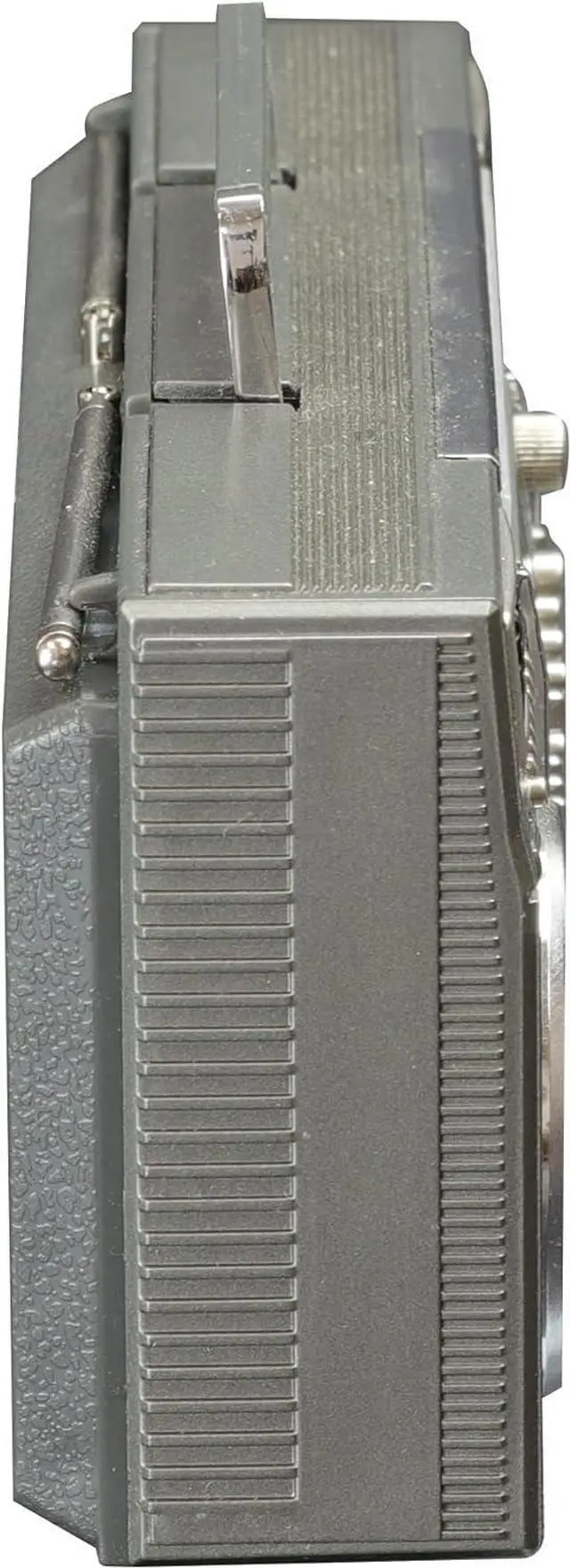 Alt view image 6 of 7 - New Wave Toys M90 Micro Blaster Replica Boombox Portable Wireless Bluetooth Speaker with 40 Inch Silver Necklace Chain, Dual 6W Micro Speakers, 20 Hour Playtime