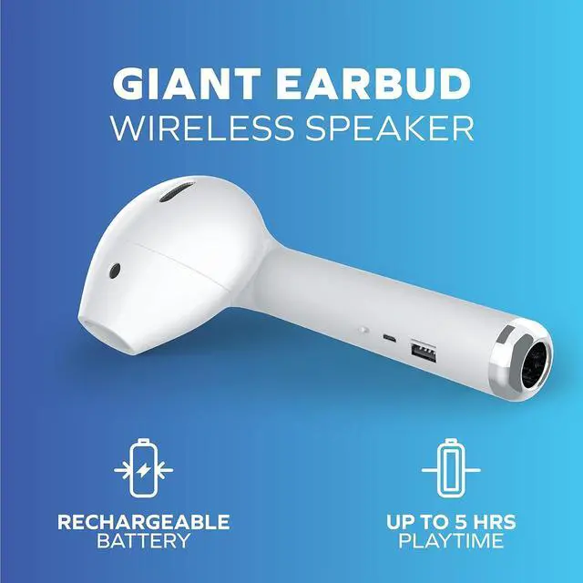 Alt view image 2 of 7 - Coby True Wireless Bluetooth Speaker, 3W HQ Audio | Built-in FM Radio, Aux Port, USB & TF Card Slot, Built-in Microphone for Answering Calls | Rechargeable Battery