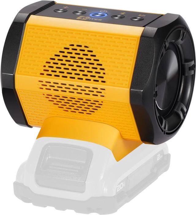 Main image of Bluetooth Speaker Fit for DeWALT 20v Max Battery with USB-A/C Charging for Jobsite Camping & Parties(Battery not included)