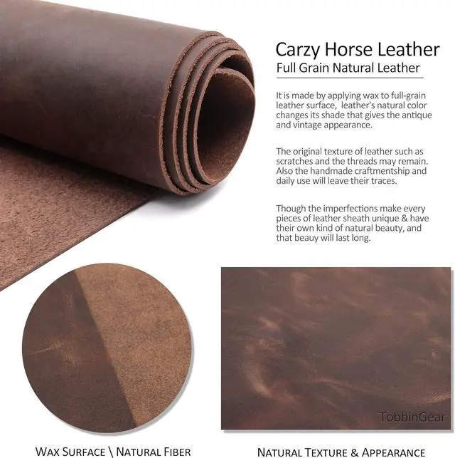 Alt view image 6 of 6 - Holster for Samsung Z Flip 5/4/3, Motorola RAZR Series, Belt Clip Flip Phone Case with Card Holder & Magnetic Closure, Western Real Leather Pouch on Belt, Brown