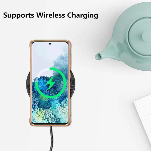 Alt view image 4 of 7 - ZTOFERA Case for Samsung Galaxy S20 FE 5G,Cute Plating Edge Love Hearts Pattern with Camera Lens Protection Phone Case for Galaxy S20 FE 6.5",Purple