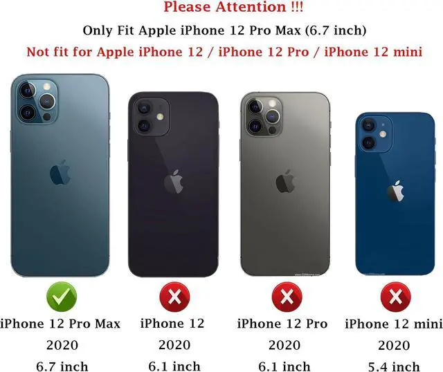 Alt view image 2 of 7 - for iPhone 12 Pro Max Case with Camera Lens Cover HD Screen Protector, Military Grade Drop Protection Magnetic Ring Holder Kickstand Protective Phone Case for Apple iPhone 12 Pro Max 6.7 inch (Black)