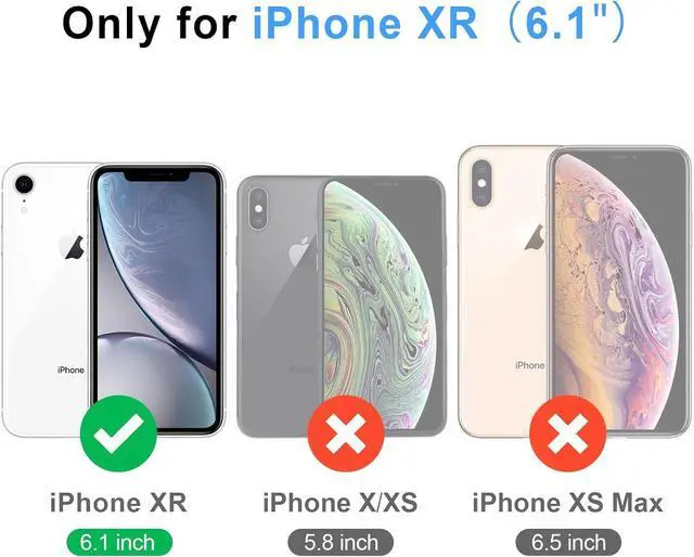 Alt view image 2 of 7 - Antsturdy Compatible with iPhone XR Wallet Case,RFID Blocking PU Leather Phone Case Women Men Flip Shockproof Protective Cover with Wrist Strap Zipper Pocket Credit Card Holder Slots,Wine Red