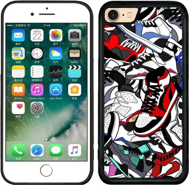 Alt view image 3 of 7 - Cool Shoe Phone Case for iPhone SE 2020 iPhone 8 iPhone 7 Case for Teen Boys Men Kids Boys - 4.7 Inch