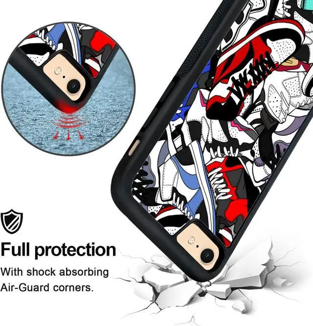 Alt view image 6 of 7 - Cool Shoe Phone Case for iPhone SE 2020 iPhone 8 iPhone 7 Case for Teen Boys Men Kids Boys - 4.7 Inch