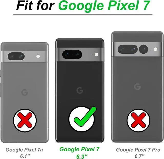 Alt view image 2 of 7 - for Pixel 7 Case with HD Screen Protector,Shockproof for Google Pixel 7 Phone Case with 360° Magnetic Ring Holder Kickstand Phone Case for Google Pixel 7,Purple