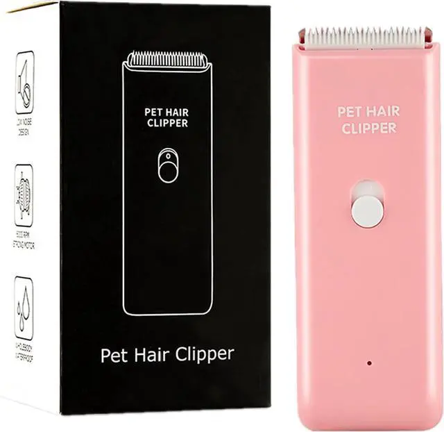 Main image of Dog Cat Home Hair Waterproof Clipper Portable Electric USB Rechargeable Pet Grooming Tools Low Noise Shaver Cordless Trimmer for Small and Large Pets
