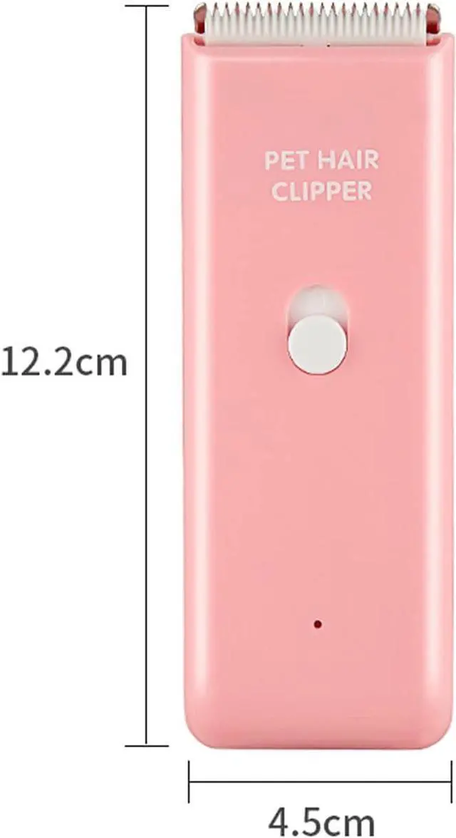 Alt view image 6 of 6 - Dog Cat Home Hair Waterproof Clipper Portable Electric USB Rechargeable Pet Grooming Tools Low Noise Shaver Cordless Trimmer for Small and Large Pets