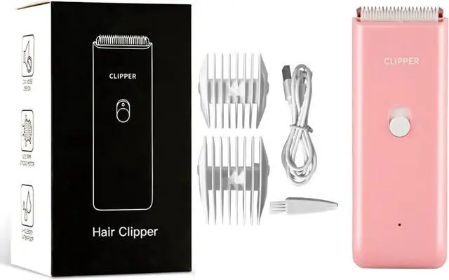 Main image of Dog Clippers,Quiet Washable USB Rechargeable Cordless Dog Grooming Kit,Electric Pets Hair Trimmers Shaver Shears for Dogs and Cats Pink