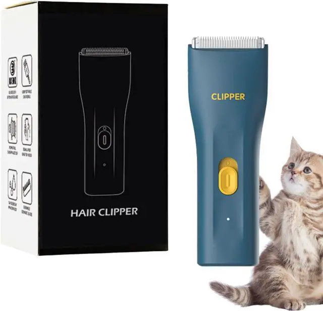 Main image of Dog Grooming Kit Clipper for Thick Coat | Low Noise, Cordless Cat Hair Trimmer, Rechargeable Shaver Pet Grooming Tools