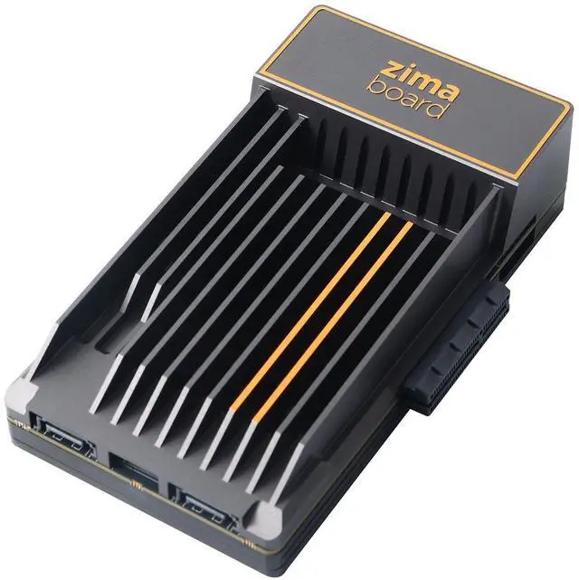 Alt view image 4 of 6 - ZimaBoard 432 Single Board Server Router X86 Single Board Computer Personal Cloud Network Attached Storage 4K Media Server Dual Gigabit Gateway - PCIe x4 SATA 6.0 Gb/s for HDD/SSD