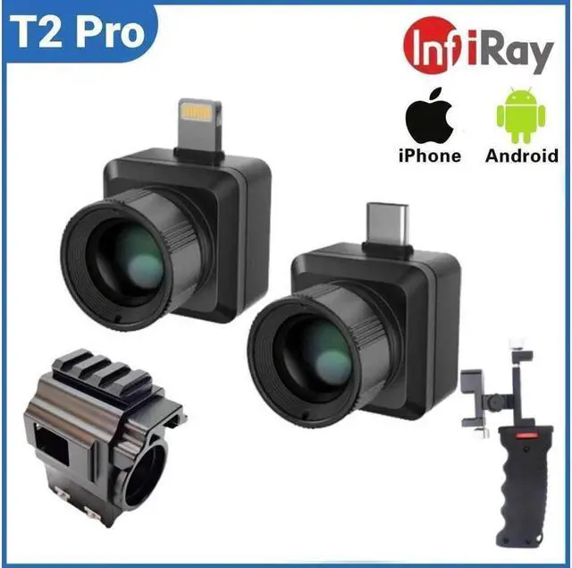 Main image of INFIRAY T2 Pro Thermal Camera Metal Protective shell (rifle holder)for iPhone(iOS)