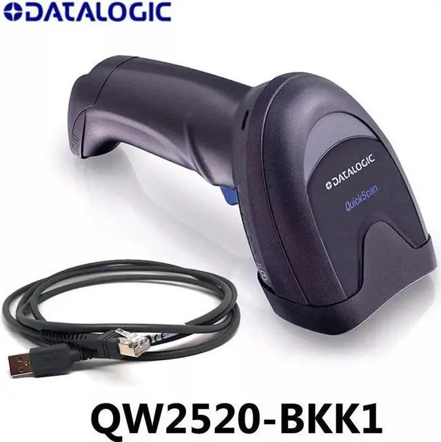Main image of Datalogic QuickScan QW2520-BKK1 1D/ 2D Handheld Barcode Scanner With USB Cable