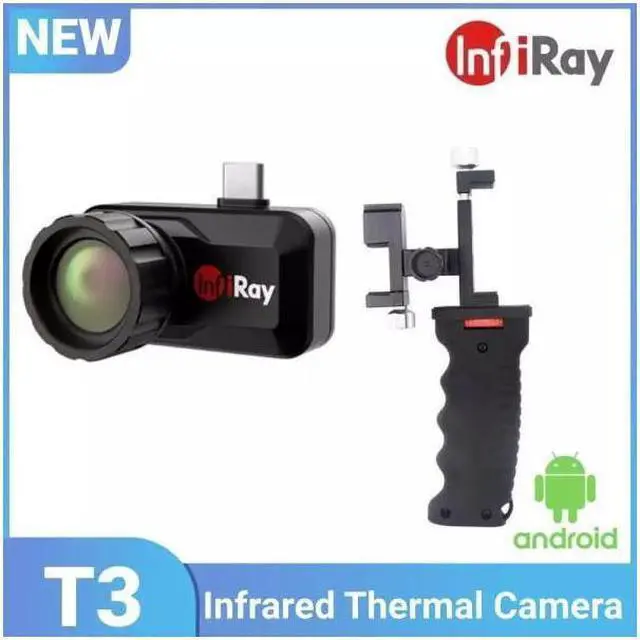 Main image of InfiRay T3 Thermal Night Vision Detector Android IR 384x288 Thermal Camera (T3+holder)