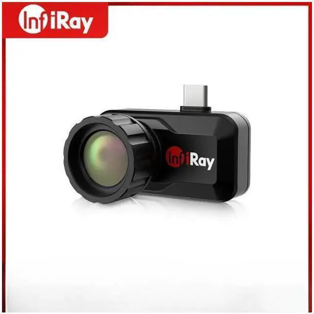 Main image of InfiRay Infrared Thermal Imager T3 Outdoor Hunting Detector Thermal Camera TypeC (T3+holder)