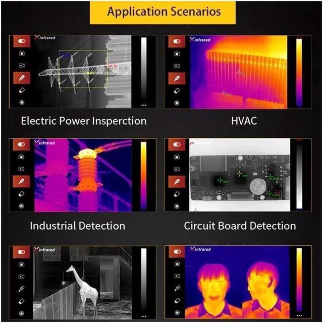 Alt view image 4 of 7 - Xinfrared T3S Thermal Camera Night Vision Thermal Imager for Android Type-C