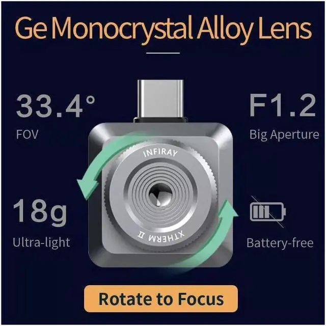 Main image of InfiRay Thermal Imager T2L PCB Circuit Fault Testing Tool Mobile Thermal Camera