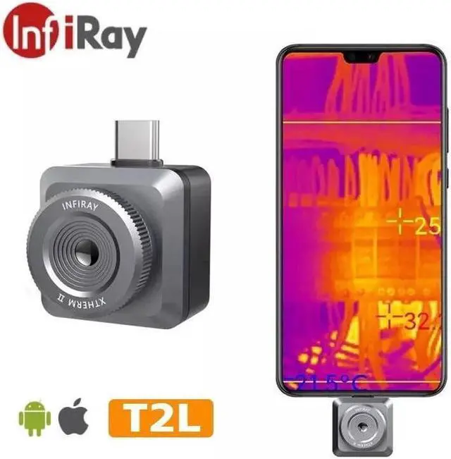 Main image of InfiRay Thermal Imager T2L PCB Circuit Testing Tool Thermal Camera For Android