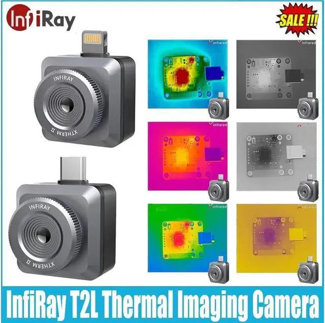 Alt view image 2 of 7 - InfiRay T2L Thermal Imaging Camera Scope for Hunting 256x192 IR Resolution