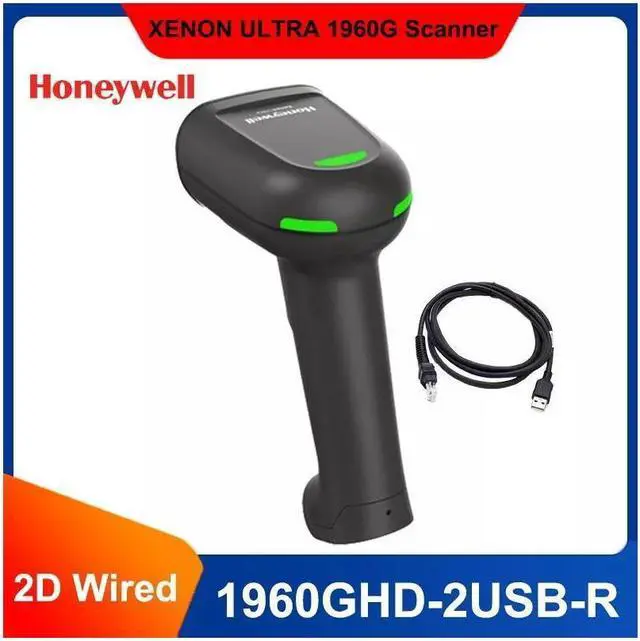 Alt view image 2 of 3 - Honeywell Xenon Ultra 1960G 2D Barcode Scanner 1960GHD-2USB-R with USB Cable New