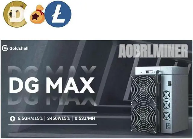 Alt view image 6 of 7 - Preorder Goldshell DG MAX Miner 6.5GH 3400W Scrypt Algorithm LTC&Doge Miner